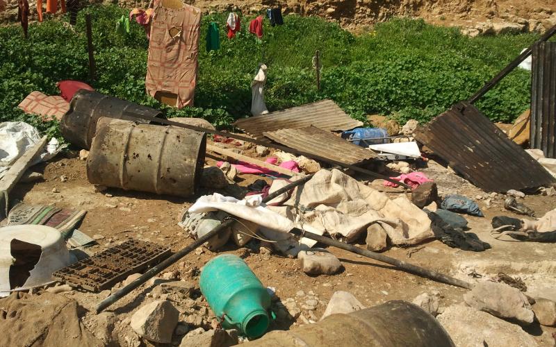 صور.. التدريبات الإسرائيلية تهجّر سكان الأغوار