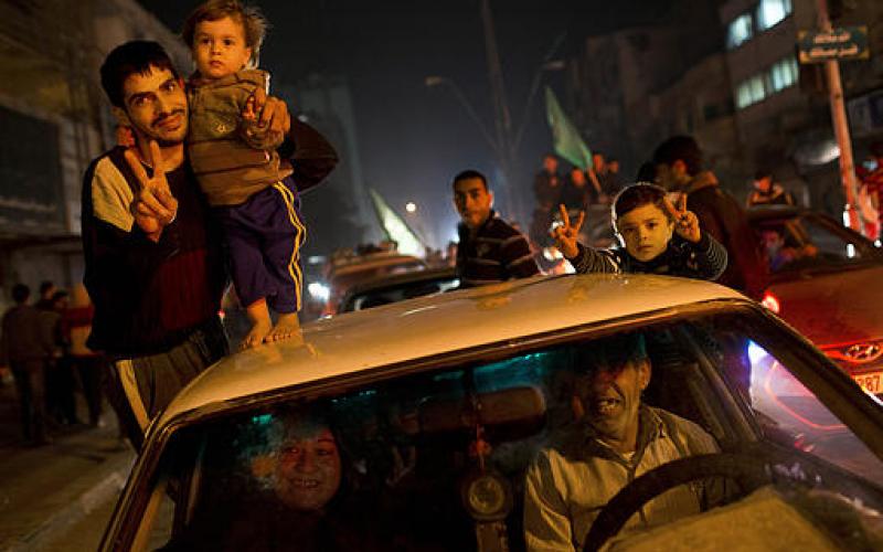 صور.. فرحة غزة بانتصارها على (إسرائيل)