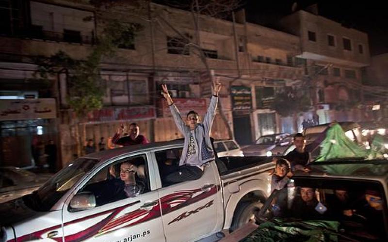 صور.. فرحة غزة بانتصارها على (إسرائيل)