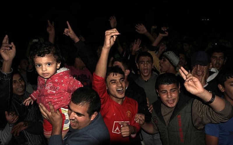 صور.. فرحة غزة بانتصارها على (إسرائيل)