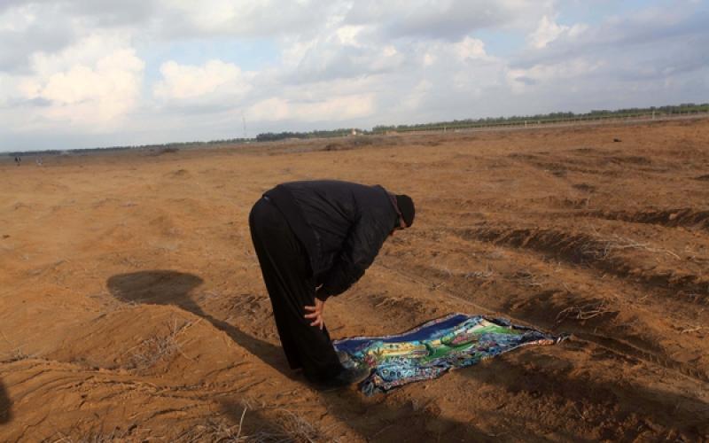 صور.. أهل غزة يتحدون جنود الاحتلال على الحدود