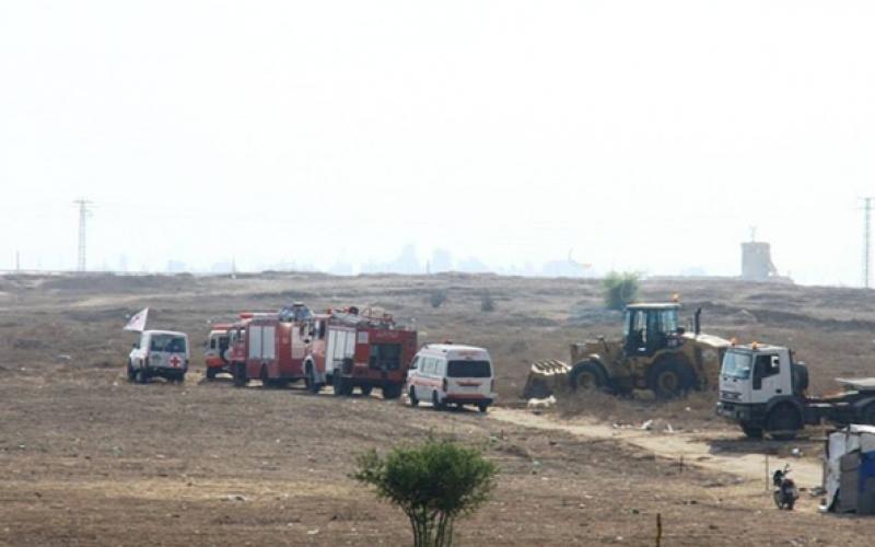 صور: البحث عن جثامين شهداء خانيونس