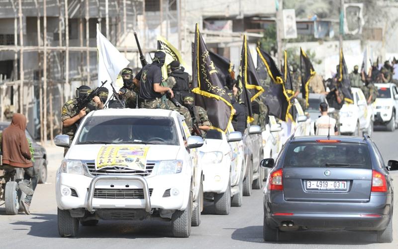 بالصور: السرايا تتوعد الاحتلال بمعركة أشباح