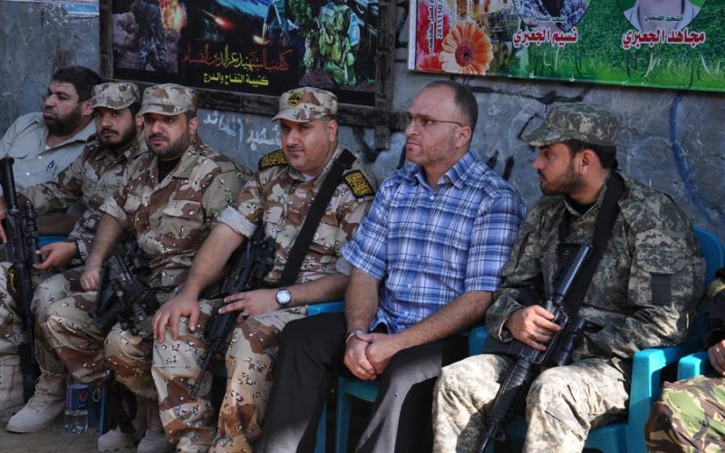 صور: سرايا القدس تزور بيت "الجعبري" بغزة
