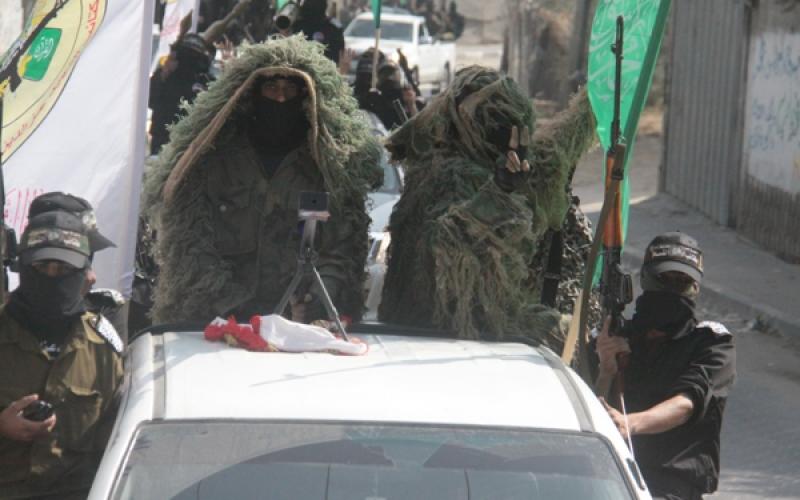 صور: عرض شمال القطاع بذكرى "السجيل"