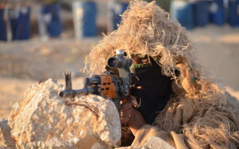 بالصور:"المجاهدين"تجري مناورة بذكرى السجيل