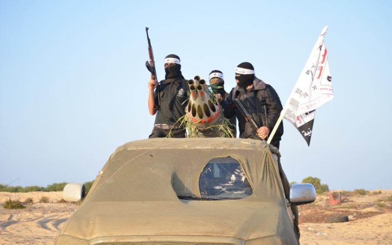 بالصور:"المجاهدين"تجري مناورة بذكرى السجيل