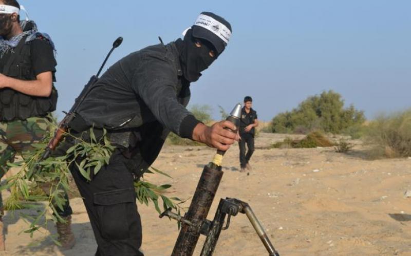 بالصور:"المجاهدين"تجري مناورة بذكرى السجيل