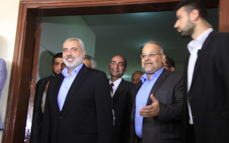 صور: هنية يلتقي الفصائل بغزة