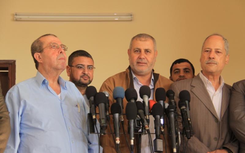 صور: هنية يلتقي الفصائل بغزة