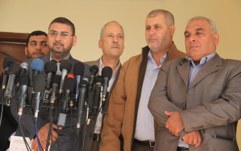 صور: هنية يلتقي الفصائل بغزة
