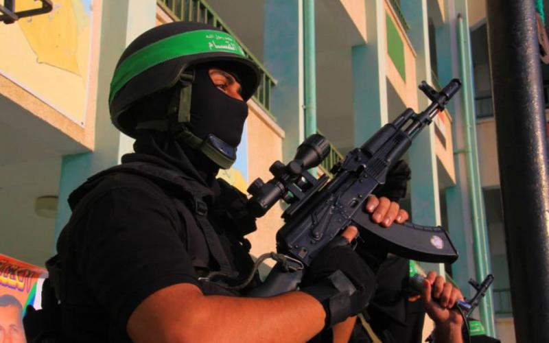 صور: القسام يشارك احتفالات الانتصار بذكرى "السجيل"