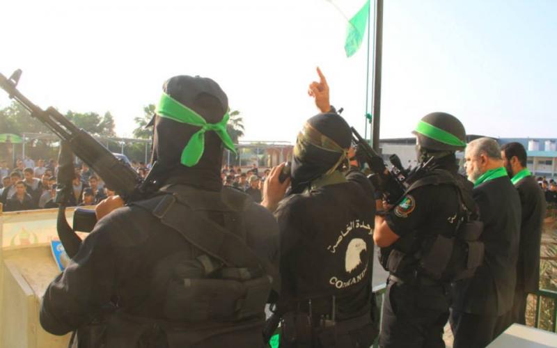 صور: القسام يشارك احتفالات الانتصار بذكرى "السجيل"