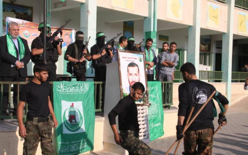 صور: القسام يشارك احتفالات الانتصار بذكرى "السجيل"