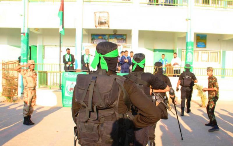 صور: القسام يشارك احتفالات الانتصار بذكرى "السجيل"