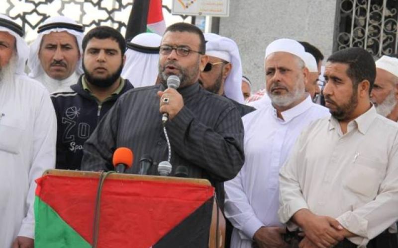 صور: اعتصام "المخاتير" أمام معبر رفح