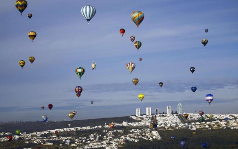صور: مهرجان البالونات بالمكسيك