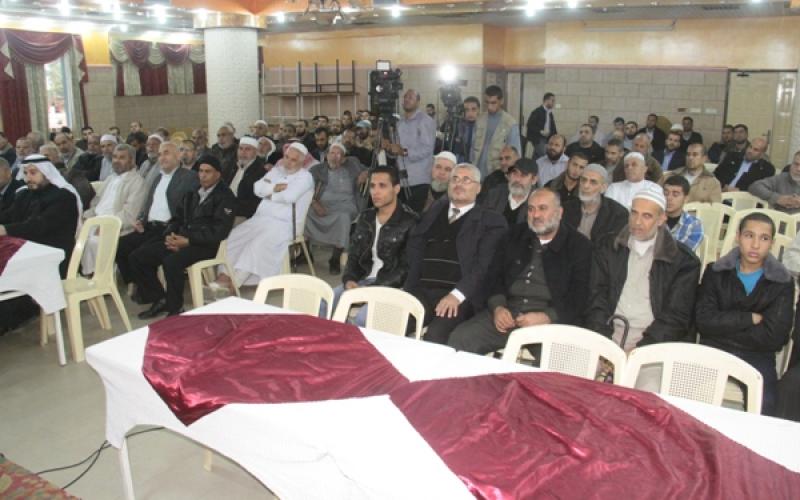 صور: حماس تكرم ذوي شهداء "السجيل"بجباليا‎