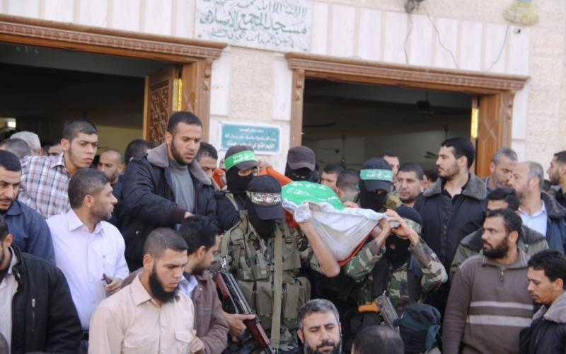 صور: تشييع القسامي محمد البهلول بغزة