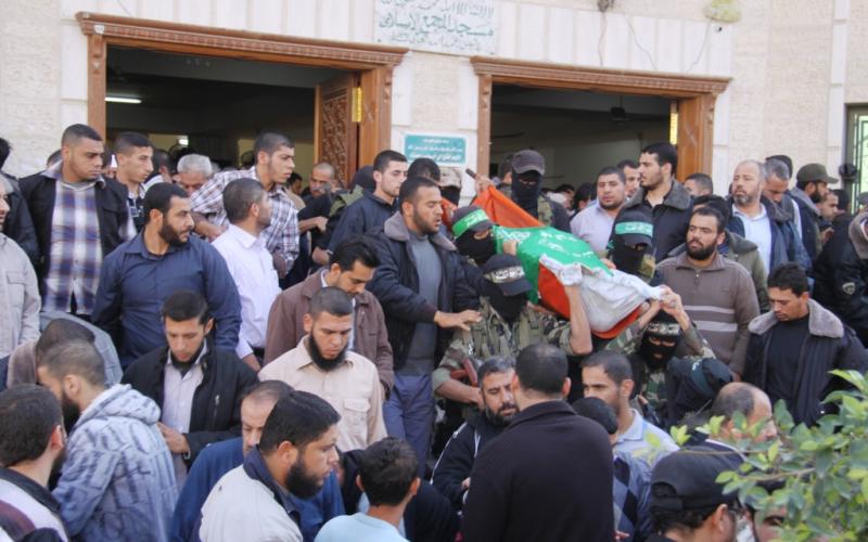صور: تشييع القسامي محمد البهلول بغزة