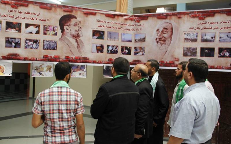صور: معرض فني للكتلة بذكرى "السجيل"