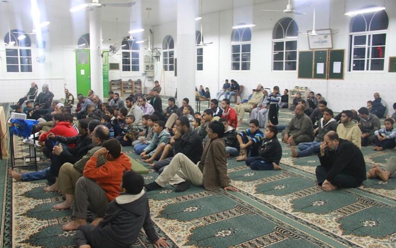 بالصور: تكريم شهداء "السجيل" بالمغازي
