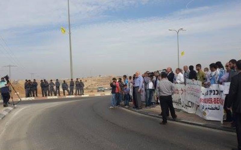 صور: تظاهرة بالنقب ضد مخطط "برافر"