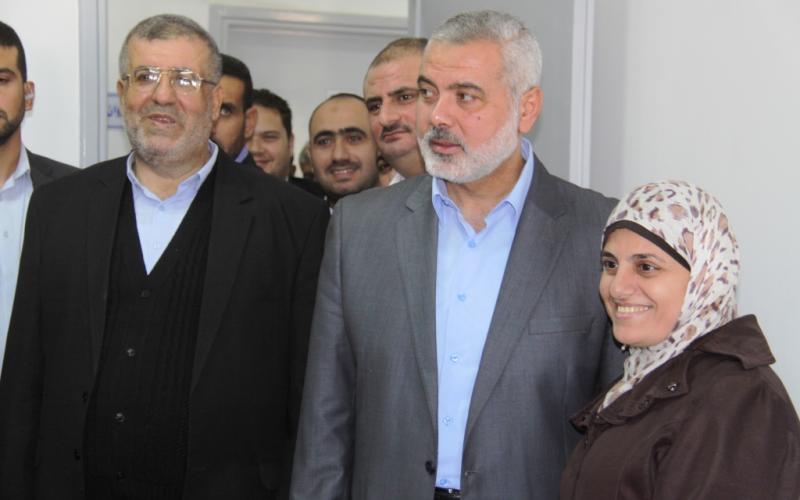 صور: هنية يزور ديوان الفتوى والتشريع بغزة