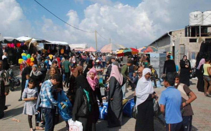 صور: سوق النصيرات الشعبي وسط القطاع