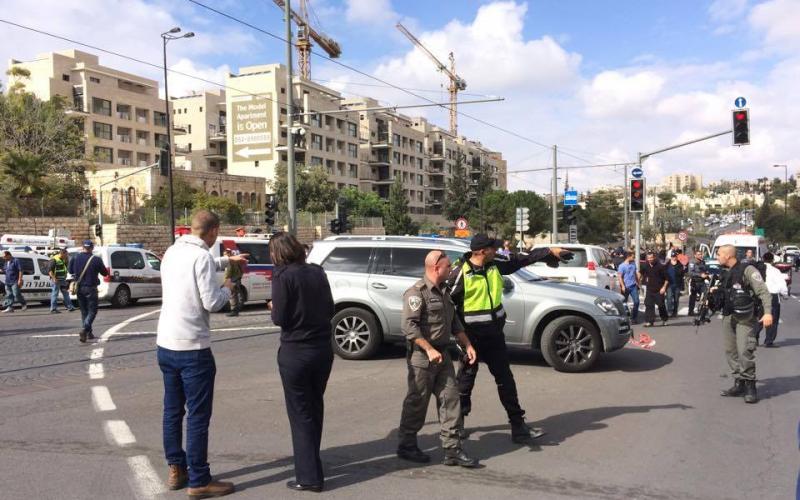 صور: عملية الدهس في مدينة القدس المحتلة