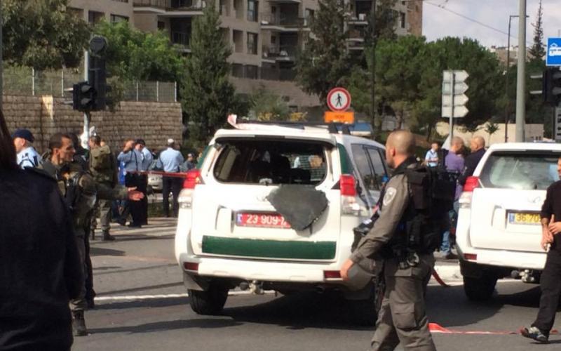 صور: عملية الدهس في مدينة القدس المحتلة