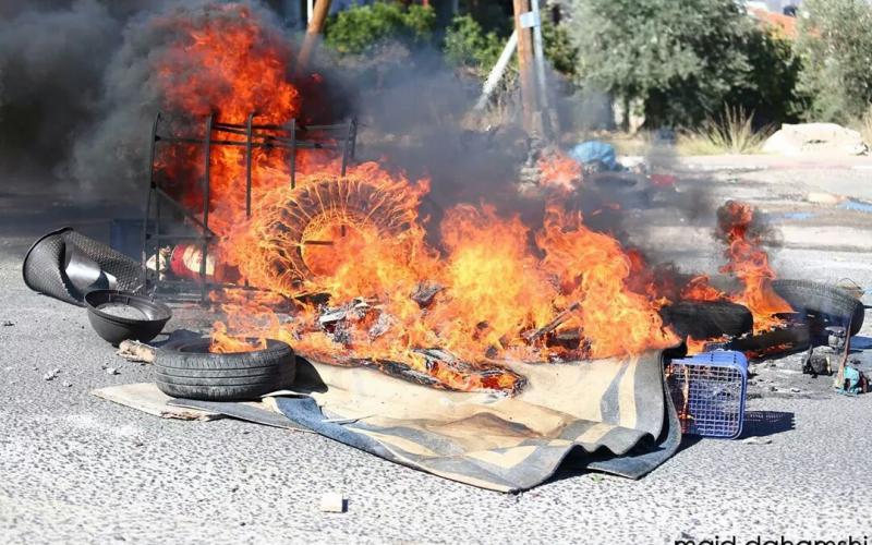 صور: مواجهات علی مدخل بلدة "كفر كنا"