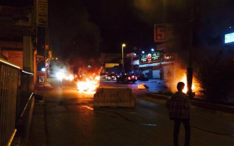 صور: مواجهات مع قوات الاحتلال بالناصرة