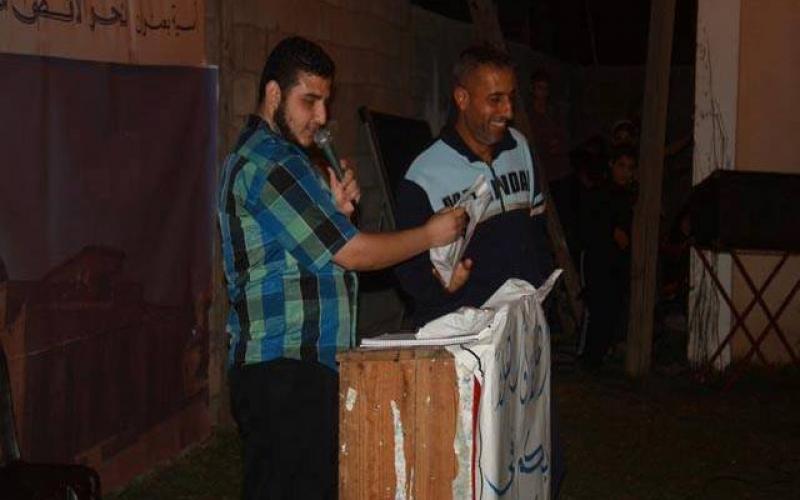 بالصور: أمسية تضامنية مع الأقصى بالزوايدة