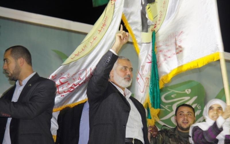 صور : آلاف بحفل تكريم شهداء رفح وبحضور قادة حماس والقسام