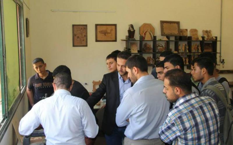 صور: الكتلة الإسلامية تزور مشروع "إرادة"