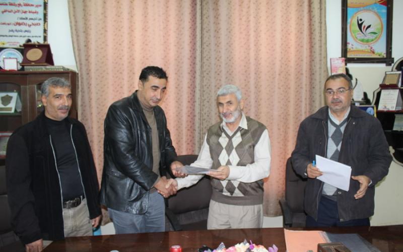 بلدية رفح توقع اتفاق لصيانة مبنى البلدية