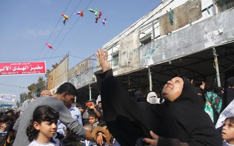 صور : فرحة عارمة تعم قطاع غزة
