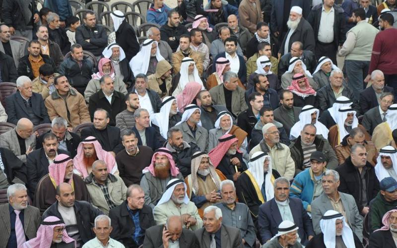 بالصور: صلح عشائري بين الفرا والبشيتي في خان يونس