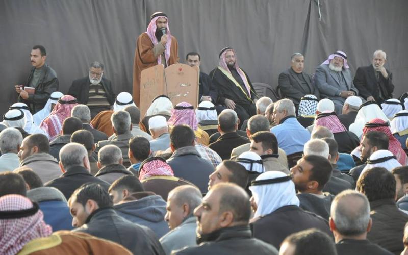 بالصور: صلح عشائري بين الفرا والبشيتي في خان يونس