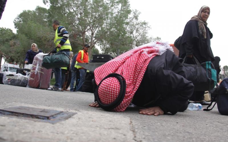 صور: وصول العالقين في مصر إلى غزة