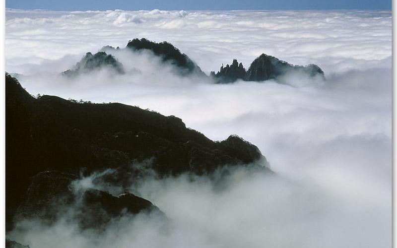 صور ساحرة للطبيعة في جبال الصين