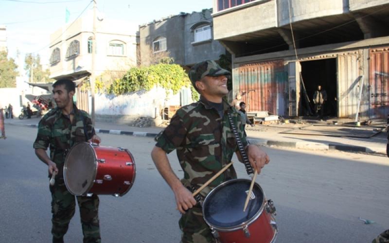 صور عرض كشفي بمناسبة انطلاقة حماس‎