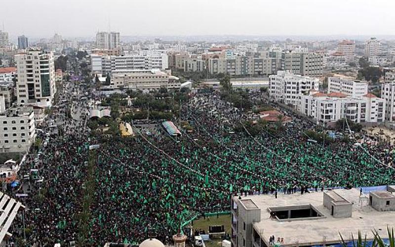 صور "فوقية" للحشود الكبيرة بمهرجان الانطلاقة