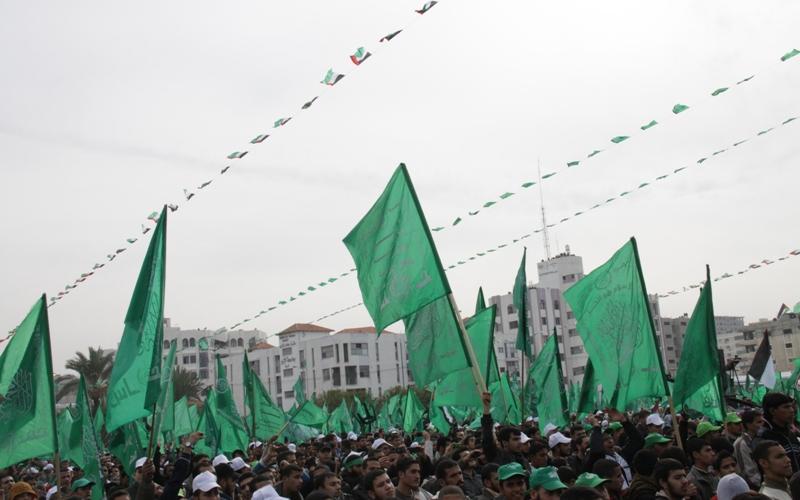 بالصور .. ما سر السبابة في مهرجان حماس ؟!