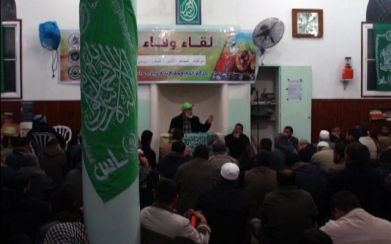 حماس تستضيف القائد المحرر مشتهي وسط القطاع