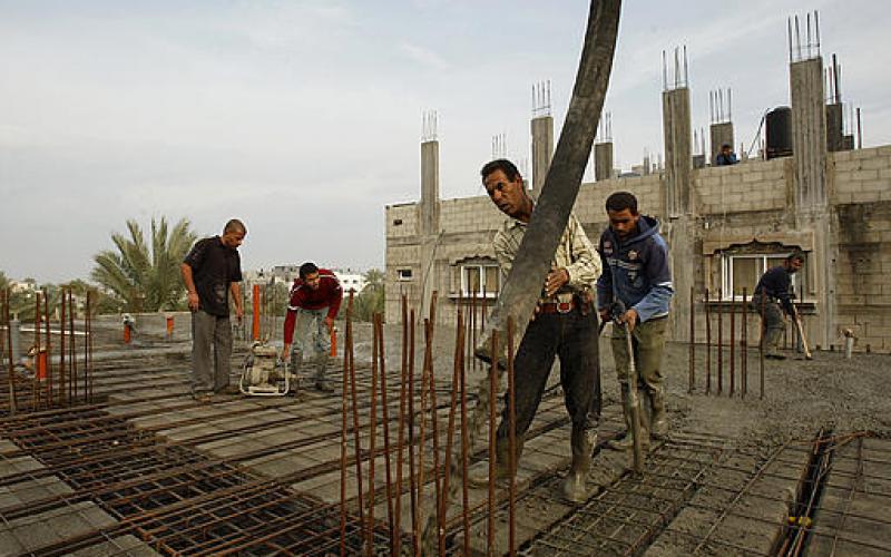 صور.. البناء على أشدّه في قطاع غزة