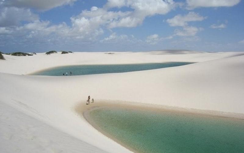 صور.. حدائق الرمال البيضاء في البرازيل