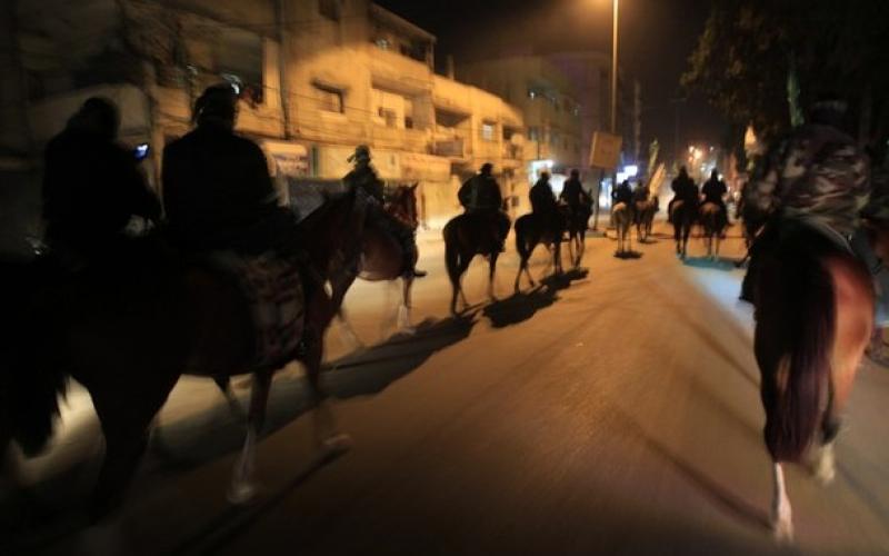 صور.. عرض لـ"كتائب القسام" في ذكرى الفرقان