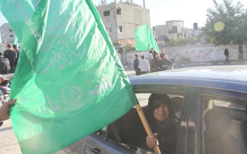 صور..مسيرة راكبة لحماس شمال قطاع غزة